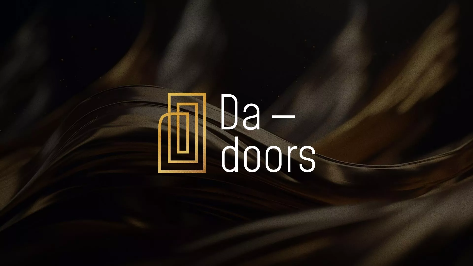 Разработка логотипа для компании «DA-DOORS» в Строителе